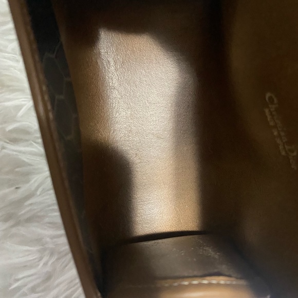 Vintage Authentic Christian Dior Honeycomb Pattern Accessory Cosmetics Case - Picture 7 of 7